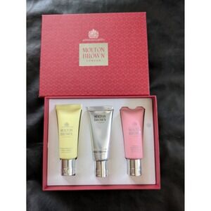 Molton Brown London Embracing Hand Cream Gift Set 3 Piece 40ml 1.4oz Festive NEW